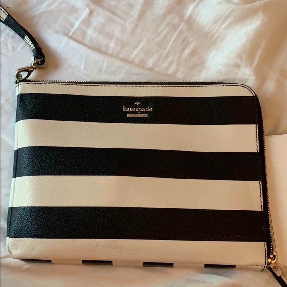 Kate Spade clutch with iPod charger